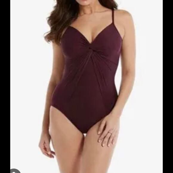 Miraclesuit Love Knot Swimsuit one Piece Bikini 16 - Picture 1 of 5